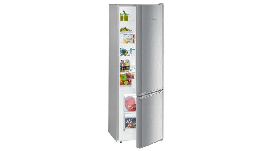 Liebherr CUel 2831 acél színű alulfagyasztós hűtő, SmartFrost, A++, 161cm magas, 55cm széles, AA energiaosztály Liebherr CUel 2831 acél színű alulfagyasztós hűtő, SmartFrost, A++, 161cm magas, 55cm széles, AA energiaosztály